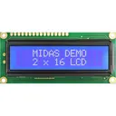 Midas Displays MD21605G12W3-BNMLW-VE