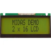 Midas Displays MC21605FA6WE-SPTLY