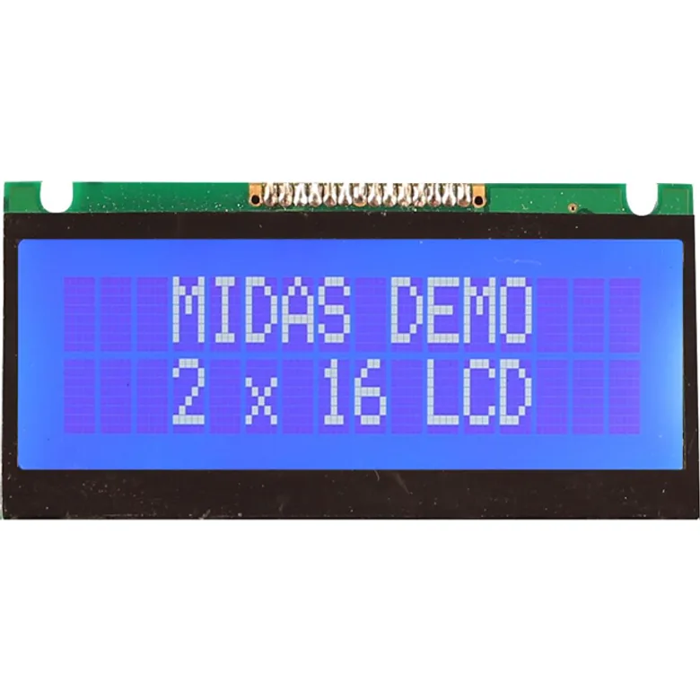 Midas Displays MC21605FA6WE-BNMLW