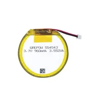 Grepow Inc. GRP554543-1C-3.7V-960MAH WITH PCM