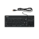 WetKeys Washable Keyboards KBWKRC106T-BK