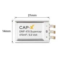CAP-XX Ltd Supercapacitors DMF3Z5R5H474M3DTA0