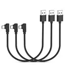 Powerbx Inc. CAB-USBC-1F-90-BL