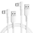 Powerbx Inc. CAB-USBC-3M-90-WH