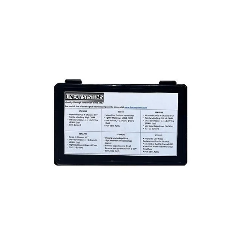 Linear Integrated Systems, Inc. LS-SAMPLEBOX-JFET-6C-001