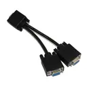 My Cable Mart HA-VGA-Y-BLK