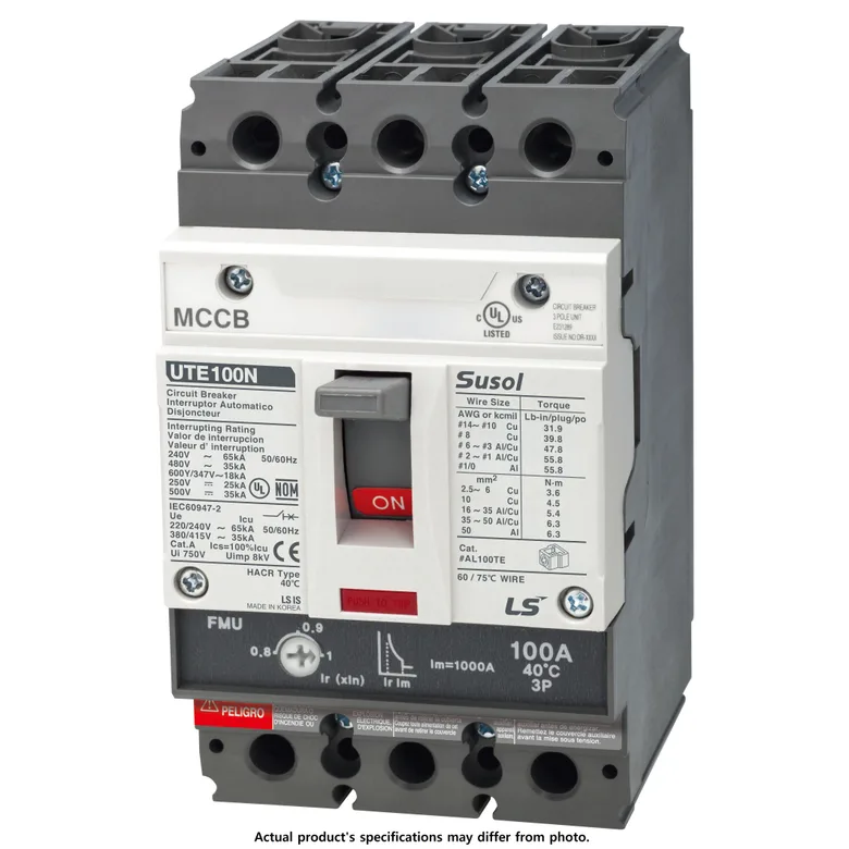 LS Electric UTE100E FTU 100A 3P UL