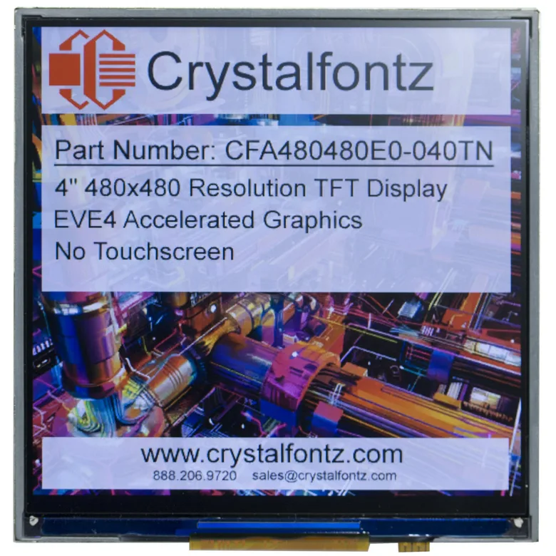Crystalfontz CFA480480E0-040TN