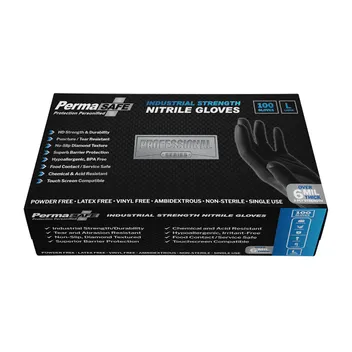 INDUSTRIAL NITRILE DISPOSABLE GLOVE XXL