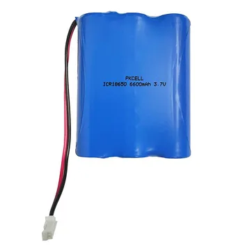ICR18650-6600 W/JST-PHR-2P
