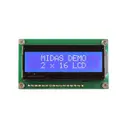 Midas Displays MC21605H6W-BNMLW3.3-V2