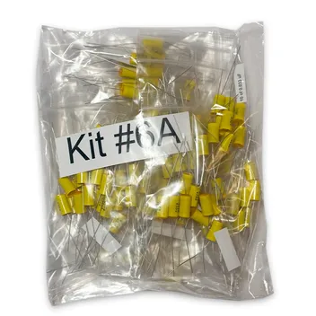 KIT#6A 200 POSTWW2 AXIAL@630V .001-.22UF