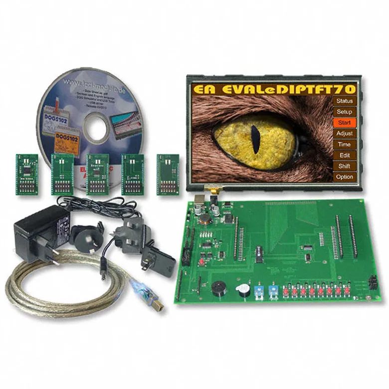Display Visions EA EVALEDIPTFT70