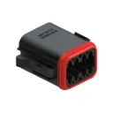 Amphenol Sine Systems Corp AT06-08SA-RDBLK