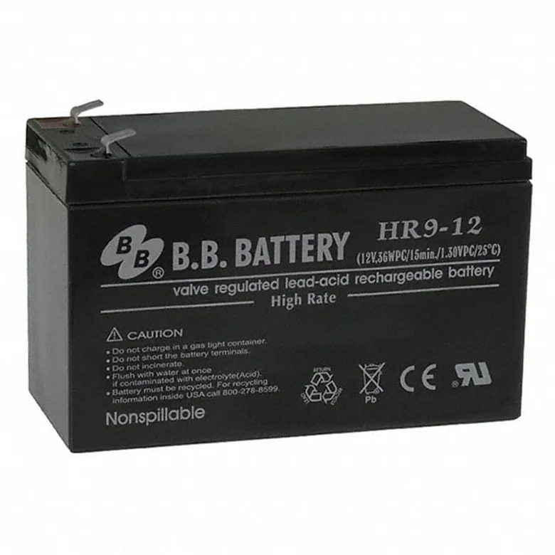 B B Battery HR9-12-T2