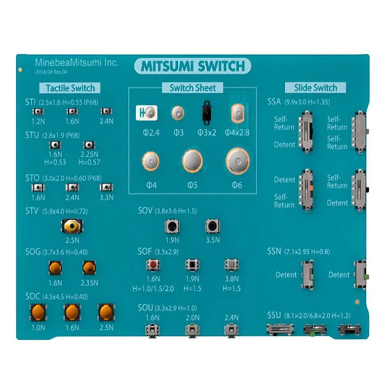 Mitsumi SAMPLE BOARD